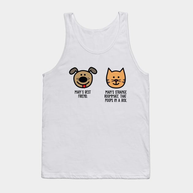 DOG CAT Tank Top by toddgoldmanart